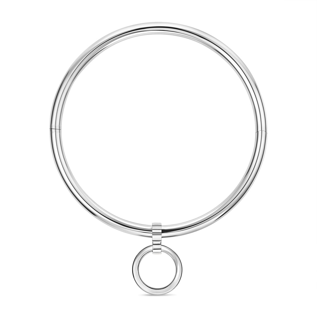 Infinity O-Ring Pendant - Titanium