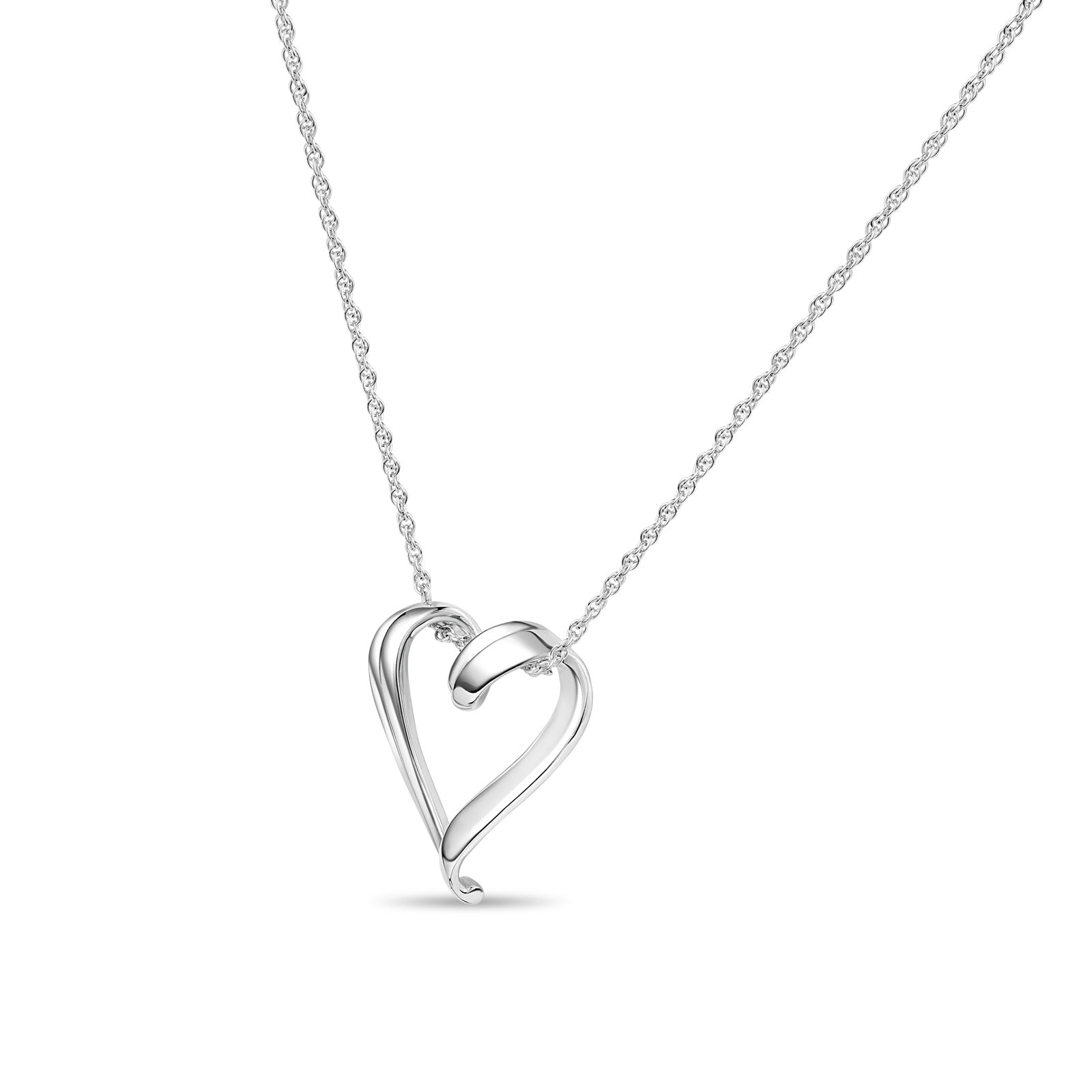 Heart pendant and cheapest rope chain